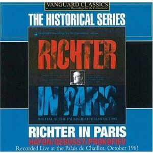 Sviatoslav Richter - Sviatislav Richter in Paris  CD